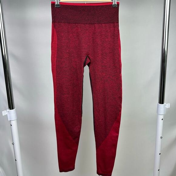 Victoria's Secret Pink Pants - Victoria's Secret PINK Seamless Sculpt Leggings Red Ombre Small